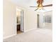 Large main bedroom with an ensuite bathroom and walk-in closet access at 2755 Asgard Ave, Las Vegas, NV 89121