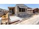 Charming home with fenced front yard, covered porch, and neat landscaping at 3471 Cape Cod Dr, Las Vegas, NV 89122