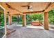 Picturesque outdoor area featuring a covered patio and a relaxing hot tub at 5123 Southern Hills Ln, Las Vegas, NV 89113