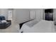 Spacious main bedroom with a king-size bed, a comfortable sitting area, and an en-suite bathroom at 7890 S Miller Ln, Las Vegas, NV 89113