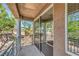 This beautiful covered balcony offers a private outdoor retreat at 801 Dana Hills Ct # 101, Las Vegas, NV 89134