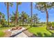 Enjoy a picnic in the community greenspace surrounded by mature trees at 801 Dana Hills Ct # 101, Las Vegas, NV 89134