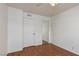 Clean bedroom features wood floors, white walls, and a mirrored closet door at 8455 W Sahara Ave # 289, Las Vegas, NV 89117