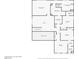 Second floor plan with bedrooms, bathrooms, and laundry room at 8984 Rolling Pietra St, Las Vegas, NV 89166