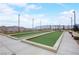 Enjoy outdoor activities at the community bocce ball courts with mountain views at 909 Allister Fields Ln, Las Vegas, NV 89138