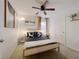 Cozy bedroom with stylish decor, comfortable bed, and soft lighting, creating a serene retreat at 9205 Valley Betica Ave, Las Vegas, NV 89148