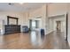Bonus room has hardwood floors, neutral paint and lots of natural light at 9746 Vista Cache Ct, Las Vegas, NV 89148