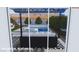 Virtual backyard view with a pool, spa, outdoor seating, and desert landscaping, perfect for relaxation and enjoyment at 10239 Meandering Dell Ave, Las Vegas, NV 89166