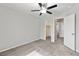 Bedroom with carpet, neutral paint, and open closet at 120 Wynntry Dr, Henderson, NV 89074