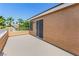 Large second story balcony with exterior access and views of the neighborhood landscaping at 1798 Lakewood Dr, Henderson, NV 89012