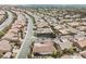 Wide aerial shot of a sprawling neighborhood featuring uniform houses and neat street layouts at 2080 Powder Springs St, Henderson, NV 89052
