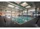 Bright indoor swimming pool with clear water, marked lanes, and large windows for natural light at 2080 Powder Springs St, Henderson, NV 89052