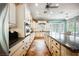 Spacious kitchen with granite countertops, tile floors, and custom cabinetry at 2080 Powder Springs St, Henderson, NV 89052