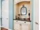 A kitchen hutch with granite countertop and custom cabinet at 2080 Powder Springs St, Henderson, NV 89052