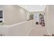 Upstairs hallway with built-in shelving and natural light at 2194 Trivero St, Henderson, NV 89044
