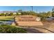 Potenza Park signage provides the address and is surrounded by lush landscaping in a Gathering-friendly community at 2194 Trivero St, Henderson, NV 89044