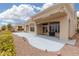 Large backyard patio with desert landscaping at 2624 Spalding Dr, Las Vegas, NV 89134
