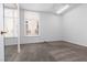 Cozy bedroom featuring carpet, a ceiling fan, and bright, natural light at 2624 Spalding Dr, Las Vegas, NV 89134