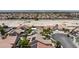 Neighborhood aerial view displaying residential rooftops and community layout at 2707 Wild Breeze Ct, North Las Vegas, NV 89031