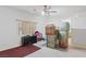 Bedroom with natural lighting and ceiling fan at 2707 Wild Breeze Ct, North Las Vegas, NV 89031