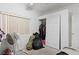 Bedroom with a closet and window at 2707 Wild Breeze Ct, North Las Vegas, NV 89031
