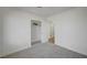 Bright bedroom with a closet and neutral carpeting at 4047 Maple Hill Rd, Las Vegas, NV 89115