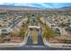 Beautiful gated community with manicured landscaping and stunning mountain views at 4336 Guava Ct # 0, Las Vegas, NV 89135