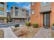 Contemporary home showcasing a private two-car garage and landscaped front yard at 4336 Guava Ct # 0, Las Vegas, NV 89135