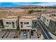 Contemporary homes featuring a two-car garage, clean lines and desert-friendly landscaping at 4336 Guava Ct # 0, Las Vegas, NV 89135