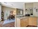 Inviting dining area with hardwood floors, natural light, and seamless flow to the outdoor space at 5004 Ironhorse Ranch Ave, Las Vegas, NV 89131