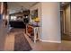 Warm entryway showcasing a console table, decorative mirror, and tiled flooring at 5028 Crying Heart St, North Las Vegas, NV 89031