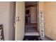 Welcoming front entrance featuring an open door and view to interior at 5028 Crying Heart St, North Las Vegas, NV 89031