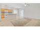 This room offers an open layout with tile floors combining kitchen and living spaces at 5240 Adorato Dr, North Las Vegas, NV 89031