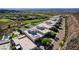 Contemporary homes boast solar panels, pools, and lush landscaping in an upscale golf community at 527 Serenity Point Dr, Henderson, NV 89012