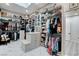 Spacious walk-in closet with custom shelving and ample storage for an organized wardrobe at 527 Serenity Point Dr, Henderson, NV 89012