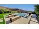 Relaxing pool area with comfortable seating, offering a serene outdoor experience at 527 Serenity Point Dr, Henderson, NV 89012