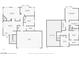 Detailed floor plan showcasing layout of rooms, including living areas, bedrooms, bathrooms, and garage for both floors at 5539 Foxtail Ridge St, North Las Vegas, NV 89031