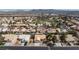 A captivating aerial view showcasing a neighborhood with meticulously maintained homes at 6209 Lenaking Ave, Las Vegas, NV 89122