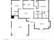 This is the floor plan to the home at 6741 Bonillo Dr, Las Vegas, NV 89103
