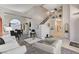 Spacious living room featuring high ceilings and an open floor plan at 8229 Sedona Sunrise Dr, Las Vegas, NV 89128