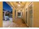 Extended covered patio featuring ample seating, and a gazebo with a fire pit for outdoor enjoyment at 8713 Long Winter Ct, Las Vegas, NV 89131