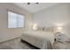 Bright bedroom with a neutral color palette, plush carpeting, and ample natural light at 912 Allister Fields Ln, Las Vegas, NV 89138