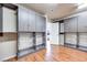 Custom walk-in closet with lots of shelving and storage to maximize space and stay organized at 9628 Matanzas Creek Ct, Las Vegas, NV 89139