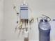 Efficient tankless Rheem water heater and filtration system ensures a continuous hot water supply at 9628 Matanzas Creek Ct, Las Vegas, NV 89139
