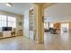 Open floor plan featuring versatile living space and generous natural light at 1000 Via Canale Dr, Henderson, NV 89011