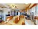 Spacious kitchen featuring hardwood floors, ample counter space, and abundant natural light at 1100 Mitchell Pl, Pahrump, NV 89060