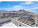 Spacious rooftop patio boasting incredible mountain and neighborhood views at 11695 Gentle Birdsong Ave, Las Vegas, NV 89138