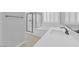 Bright bathroom showcases a glass shower enclosure, soaking tub, and double sinks at 11909 Pippa Ave, Las Vegas, NV 89138