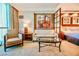 Inviting living space with a comfortable sofa, accent chair, and stylish decor at 135 E Harmon Ave # 1703, Las Vegas, NV 89109