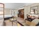 Inviting living space with kitchenette, a dining area and a cozy seating area at 135 E Harmon Ave # 407, Las Vegas, NV 89109